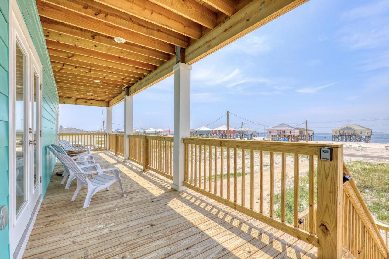 Salty Seahorse - Waterfront! Pet Friendly! Game Room, Pool Table, Beautiful Views - Room For The Whole Family Home Dauphin Island Buitenkant foto